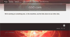 Desktop Screenshot of i550.com